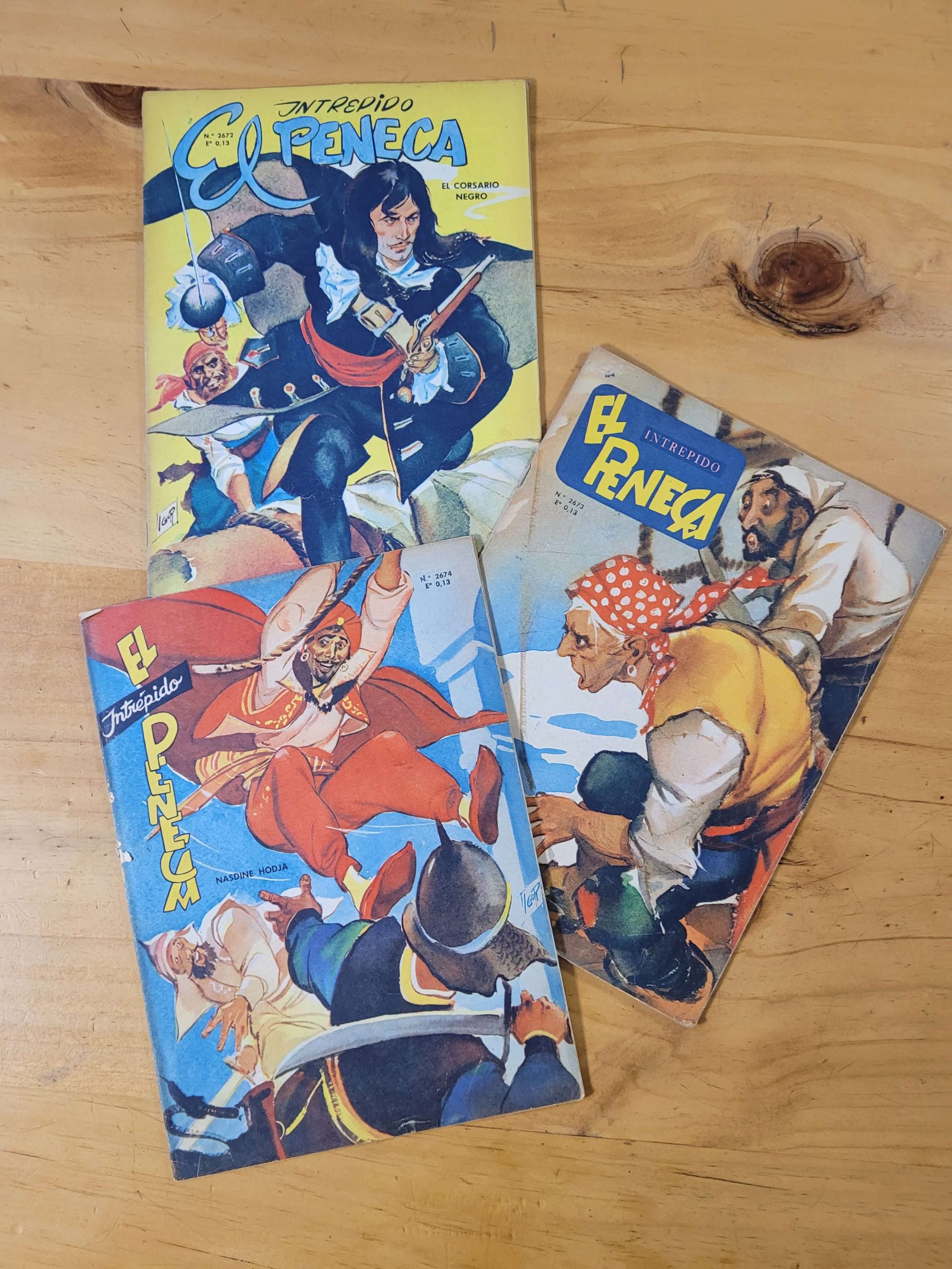Pack revista EL PENECA, años 60s (x3)