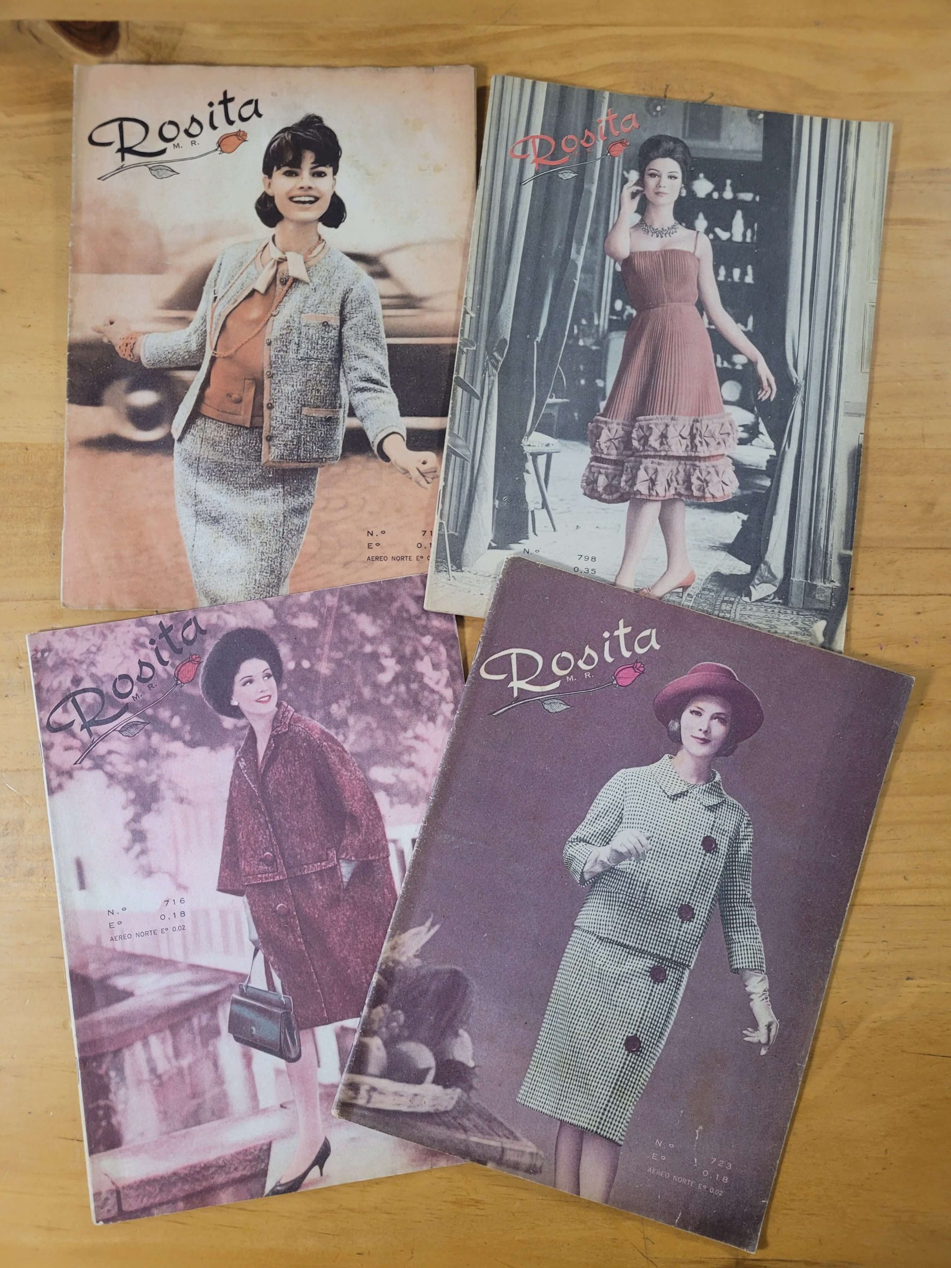 Pack n°1 ROSITA 60s (x4)
