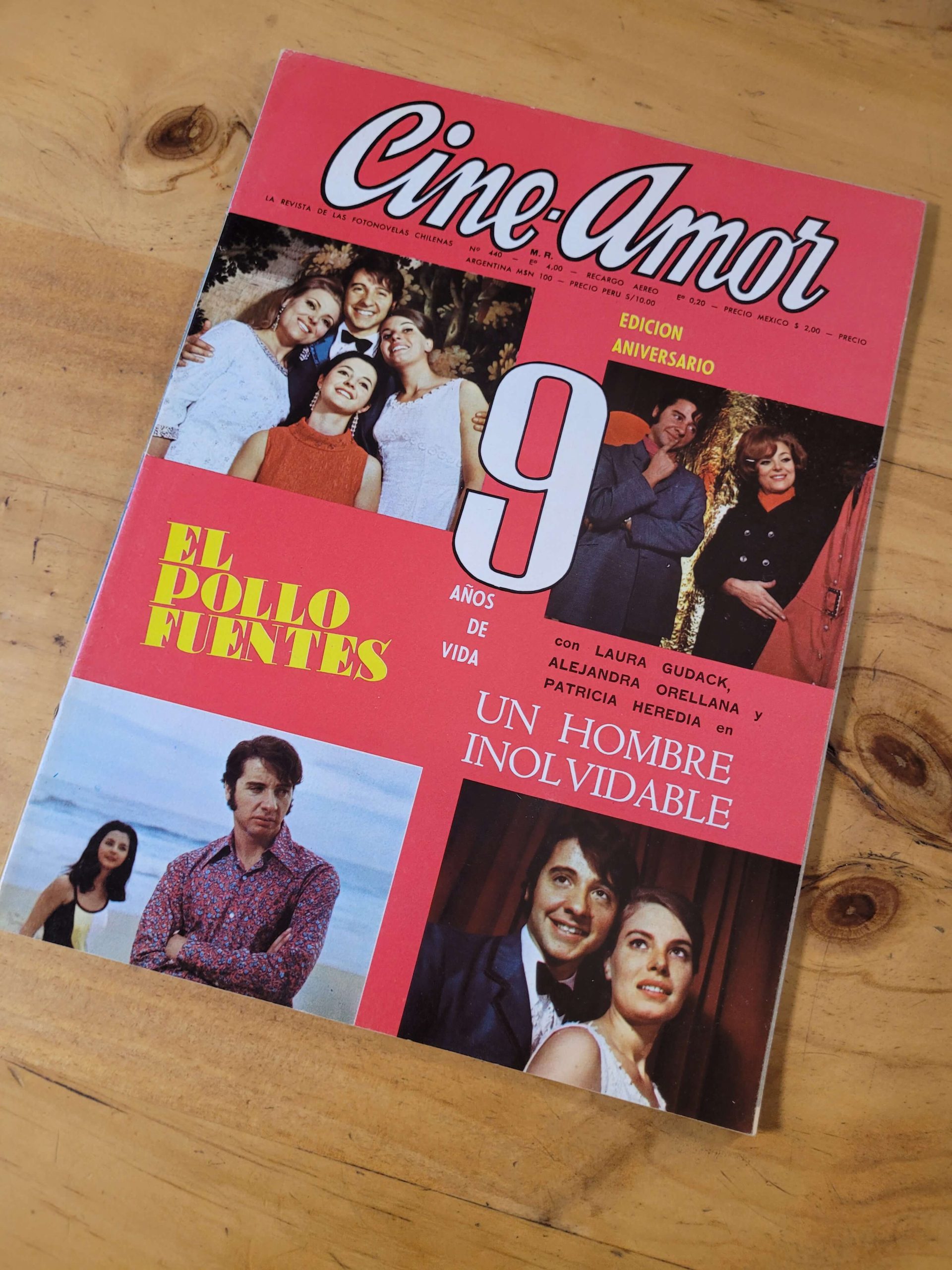 Revista CINE AMOR -Especial 9no aniversario- (1969)
