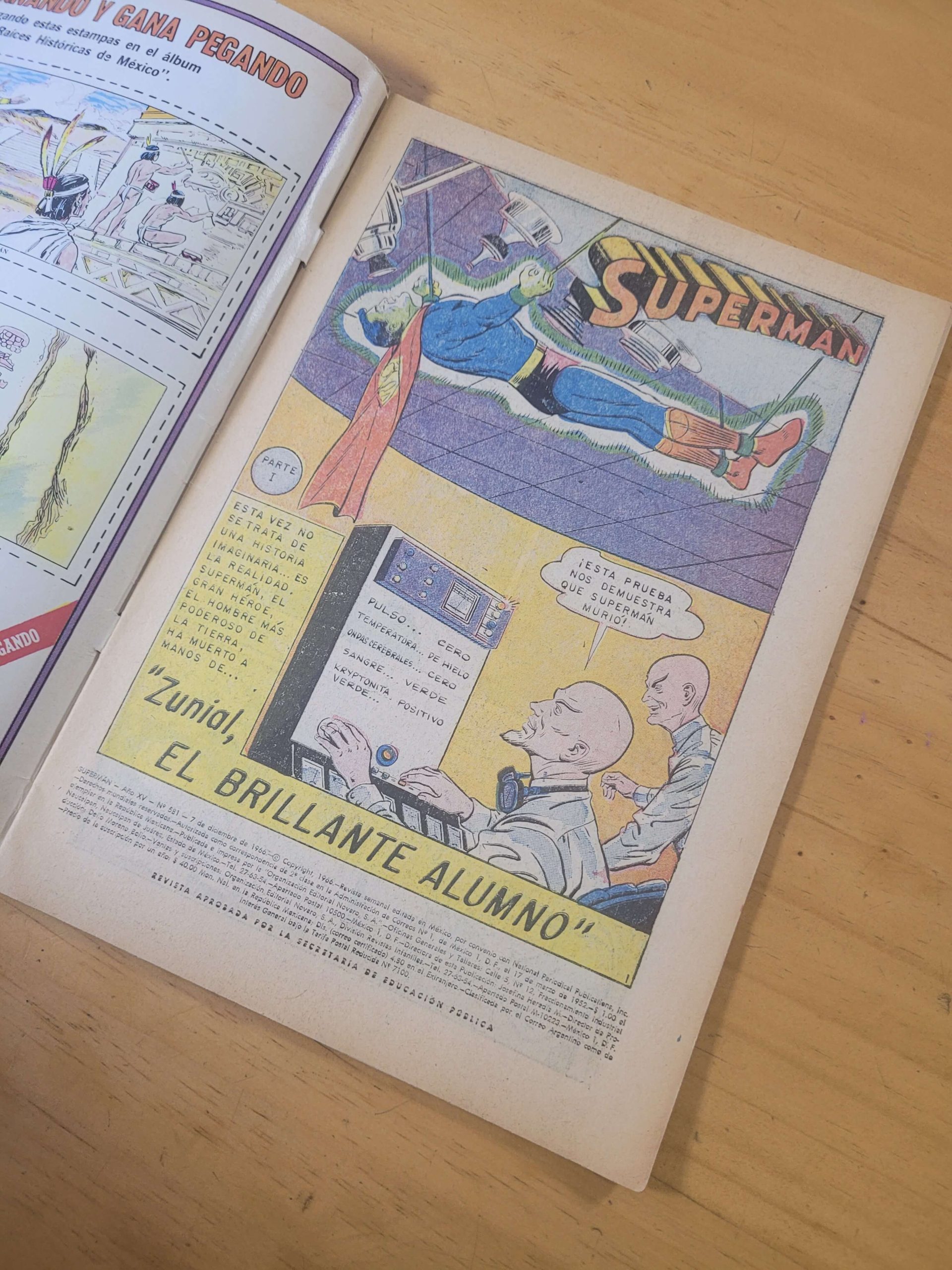 Revista SUPERMAN n°581 (1966)