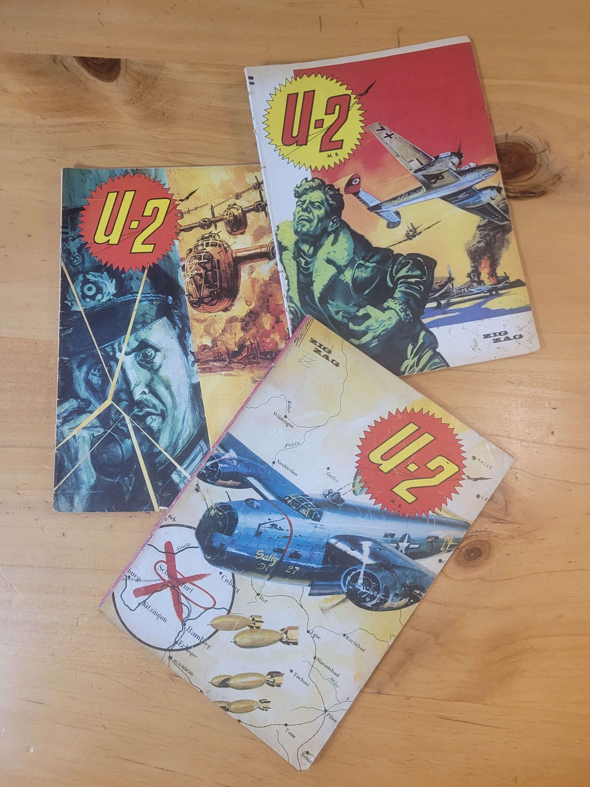 Pack revista U2, años 60s (x3)