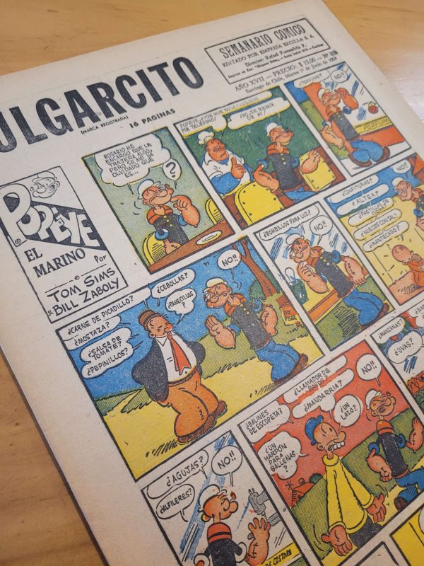 Pack revista PULGARCITO años 50s (x10)