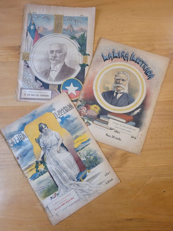 Pack LIRA ILUSTRADA -1917- (x3) N°1