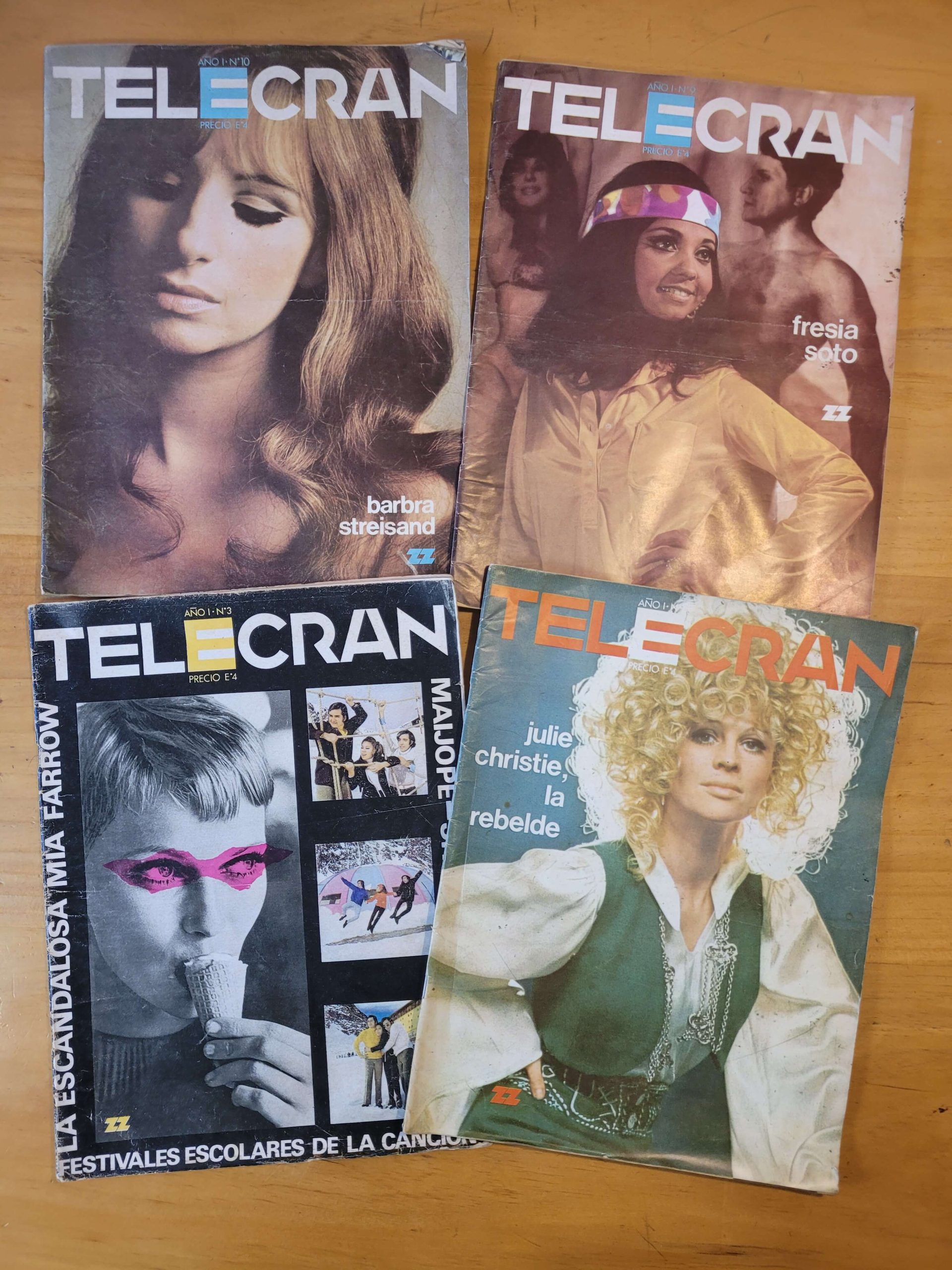 Pack TELECRAN 1969 -Año 1- (x4)