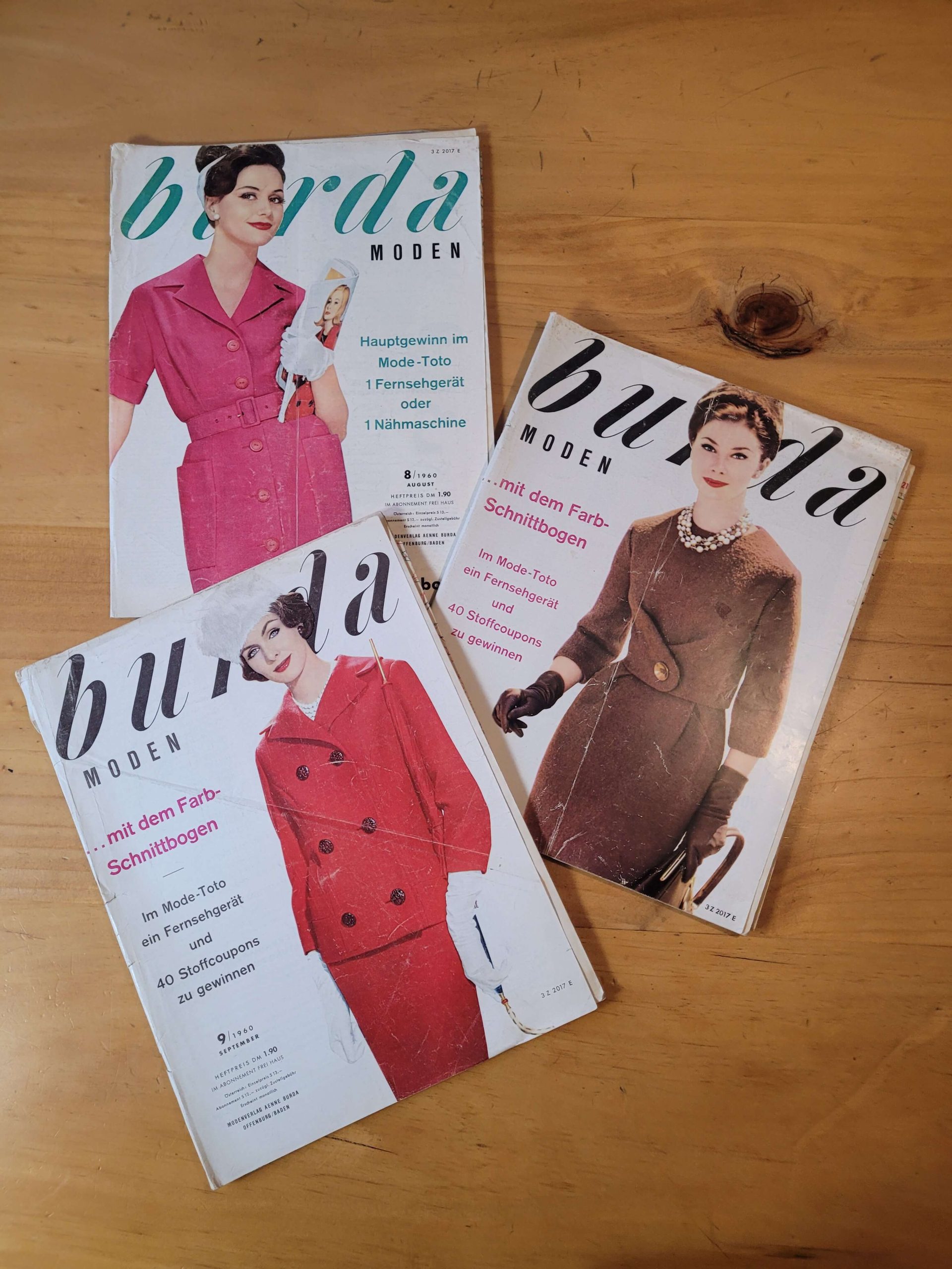 Pack BURDA 1960 (x3)