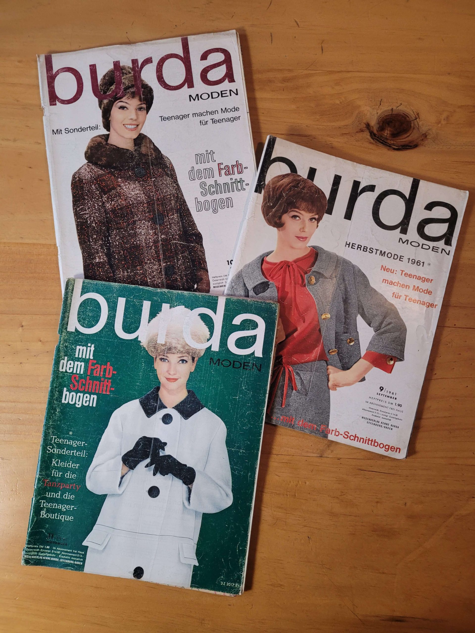 Pack BURDA 1961 (x3)