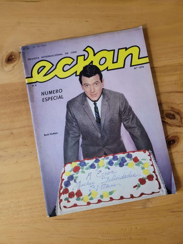 Revista ECRAN -Especial aniversario 31 años- (Portada Rock Hudson)
