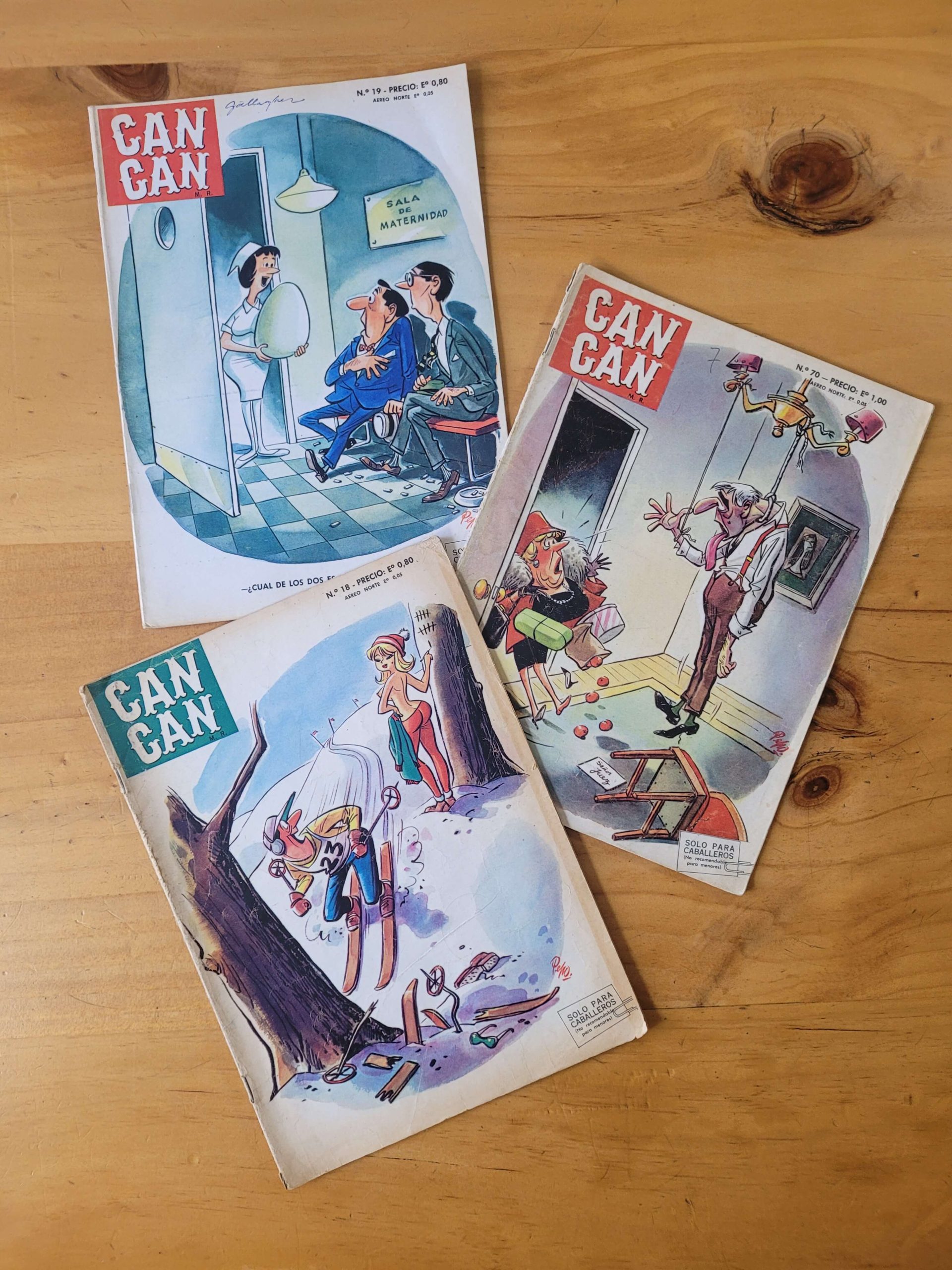 Pack CAN CAN años 60s (x3)