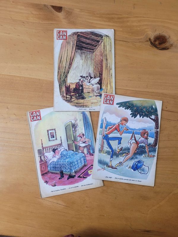 Pack CAN CAN años 60s (x3)