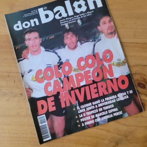 Revista DON BALON Colo Colocampeón de invierno 1995