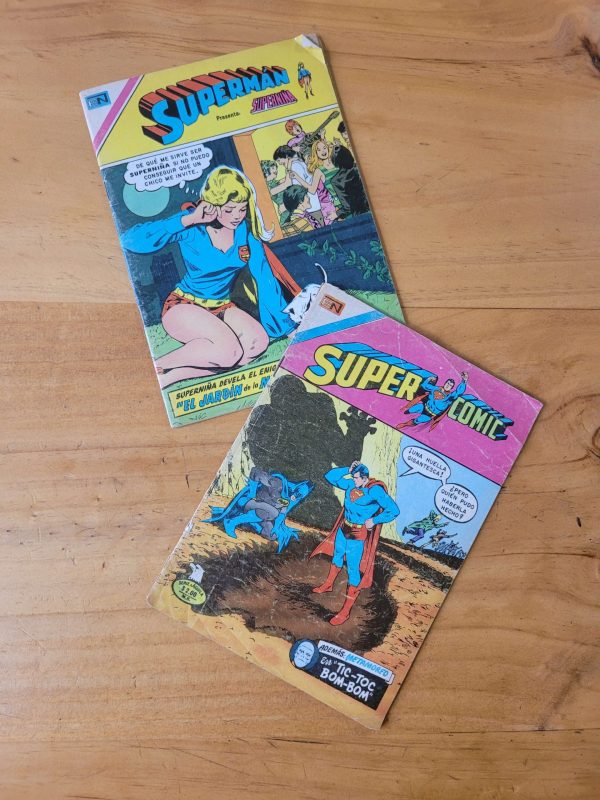 Pack SUPERMAN -Tamaño bolsillo- años 70s (x2)