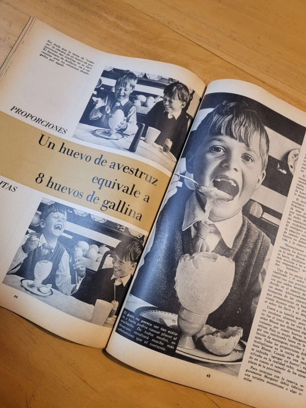 Pack revistas SABER COMER… Y VIVIR MEJOR años 60s/70s (x4)