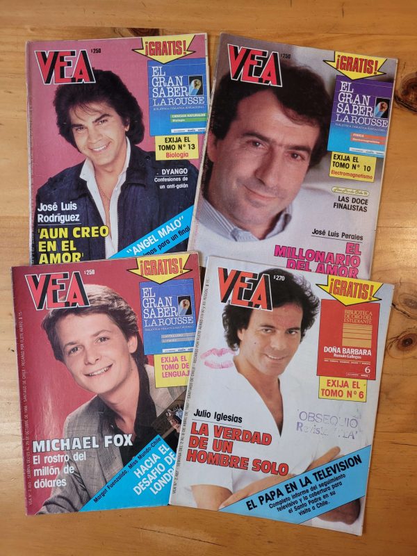 Pack VEA años 80s (x4)