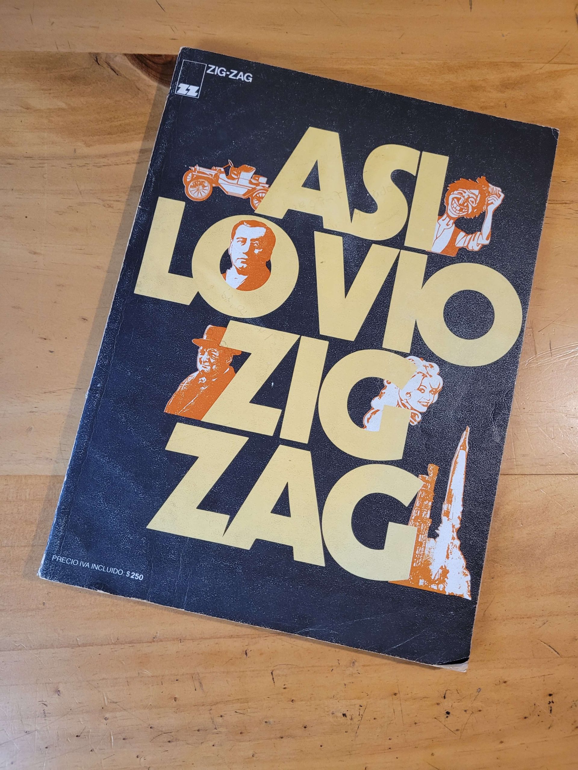 Revista ASI LO VIO ZIG ZAG (1980)
