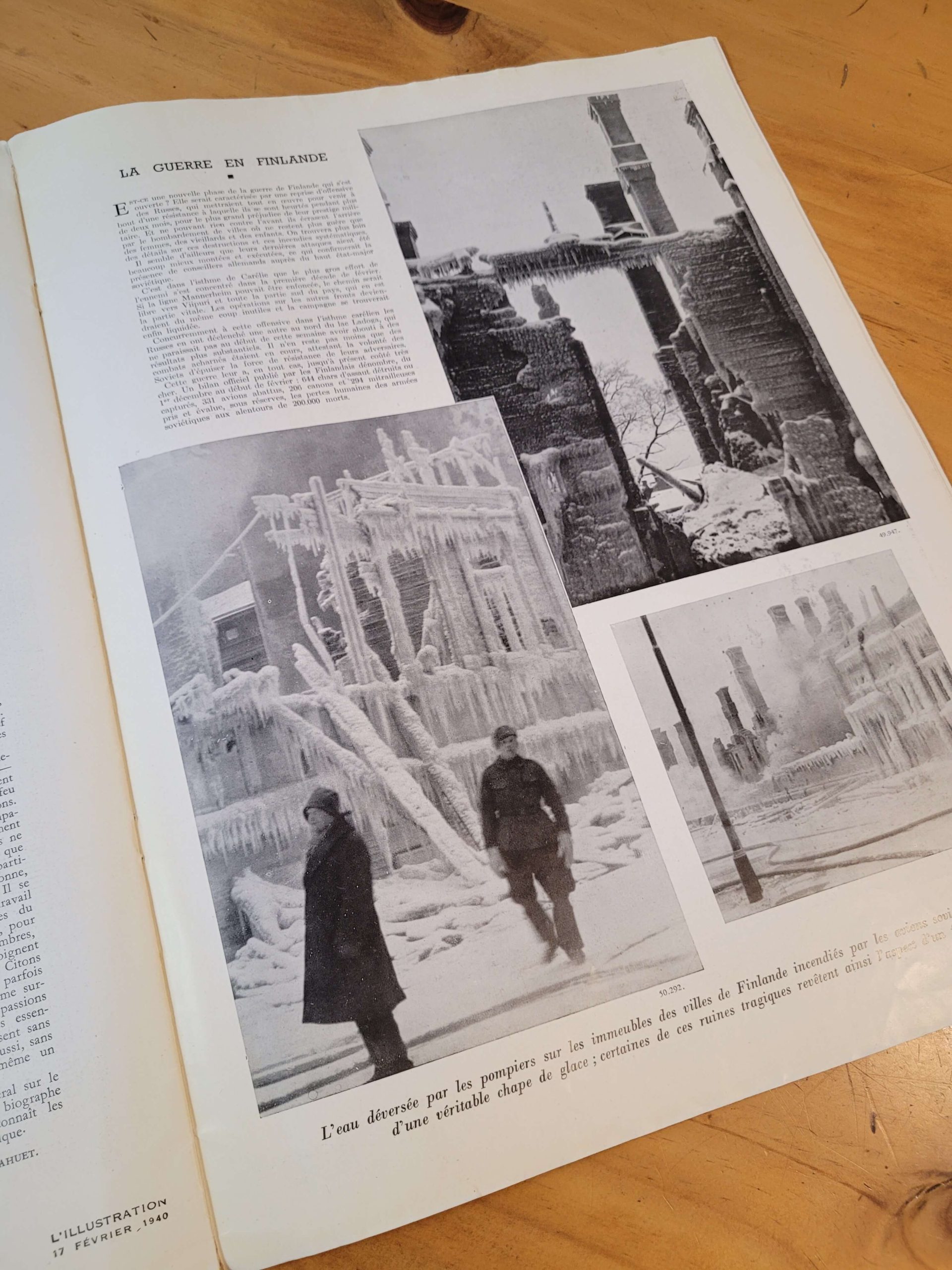 Pack revista L´ILLUSTRATION (1939-1940) (x4)