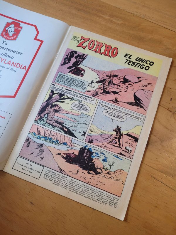 Pack revista EL ZORRO, años 60s (x3)