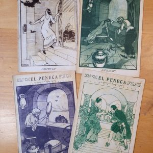 Pack revista EL PENECA, años 20s -1927- (x4)