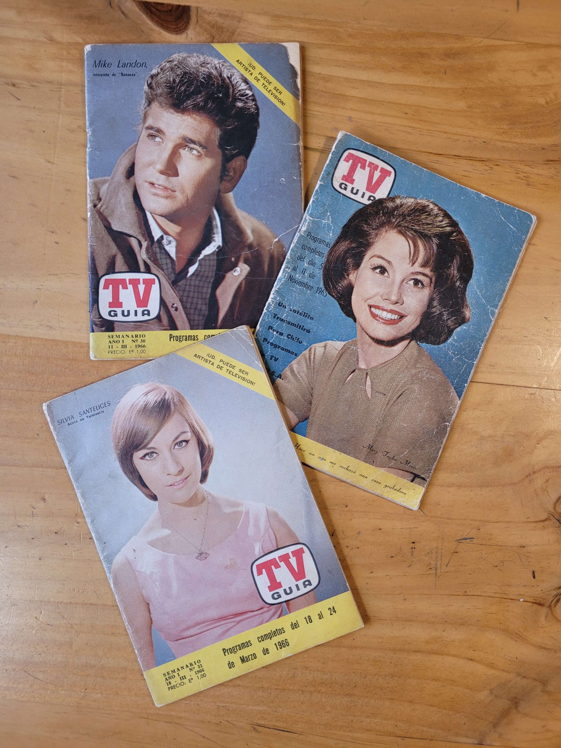 Pack TV GUIA años 60s (x3)