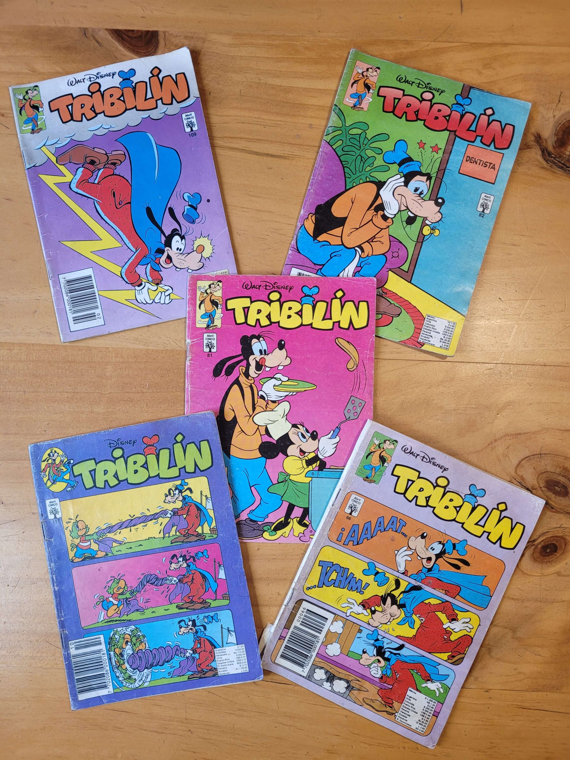 Pack TRIBILIN años 90s (x5)