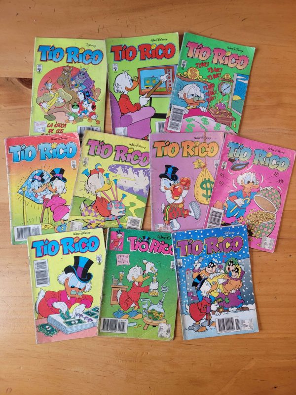 Pack TIO RICO años 90s (x10)