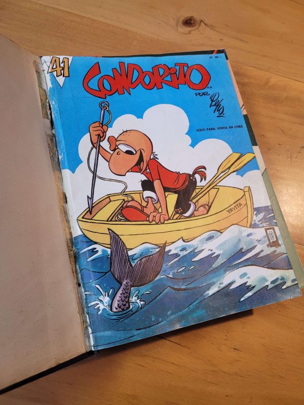 Empaste CONDORITO numerado (N°41 al n°50) -principios 70s- (10 revistas)