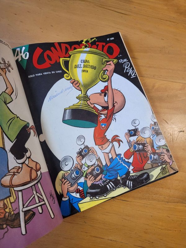 Empaste CONDORITO numerado (N°41 al n°50) -principios 70s- (10 revistas)