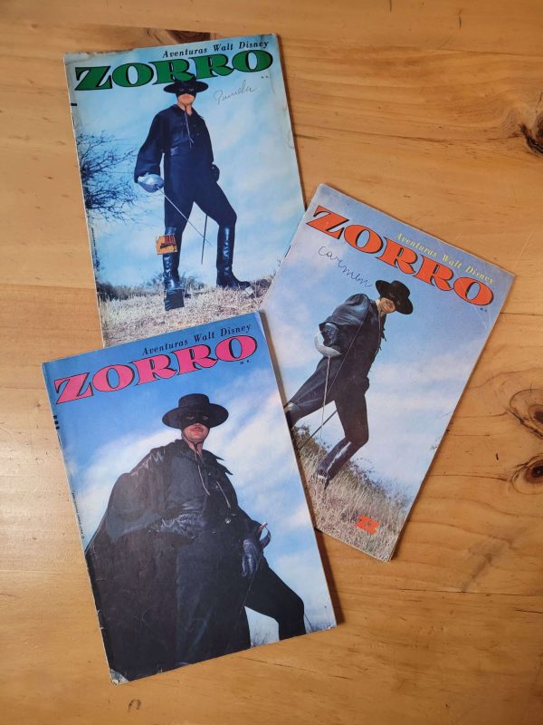 Pack n°2 revista EL ZORRO años 60s (x3)