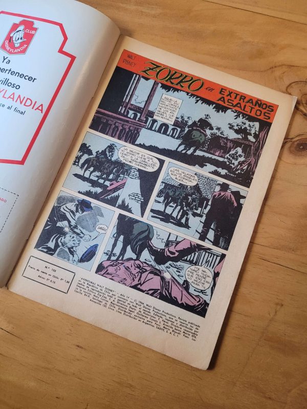 Pack n°2 revista EL ZORRO años 60s (x3)