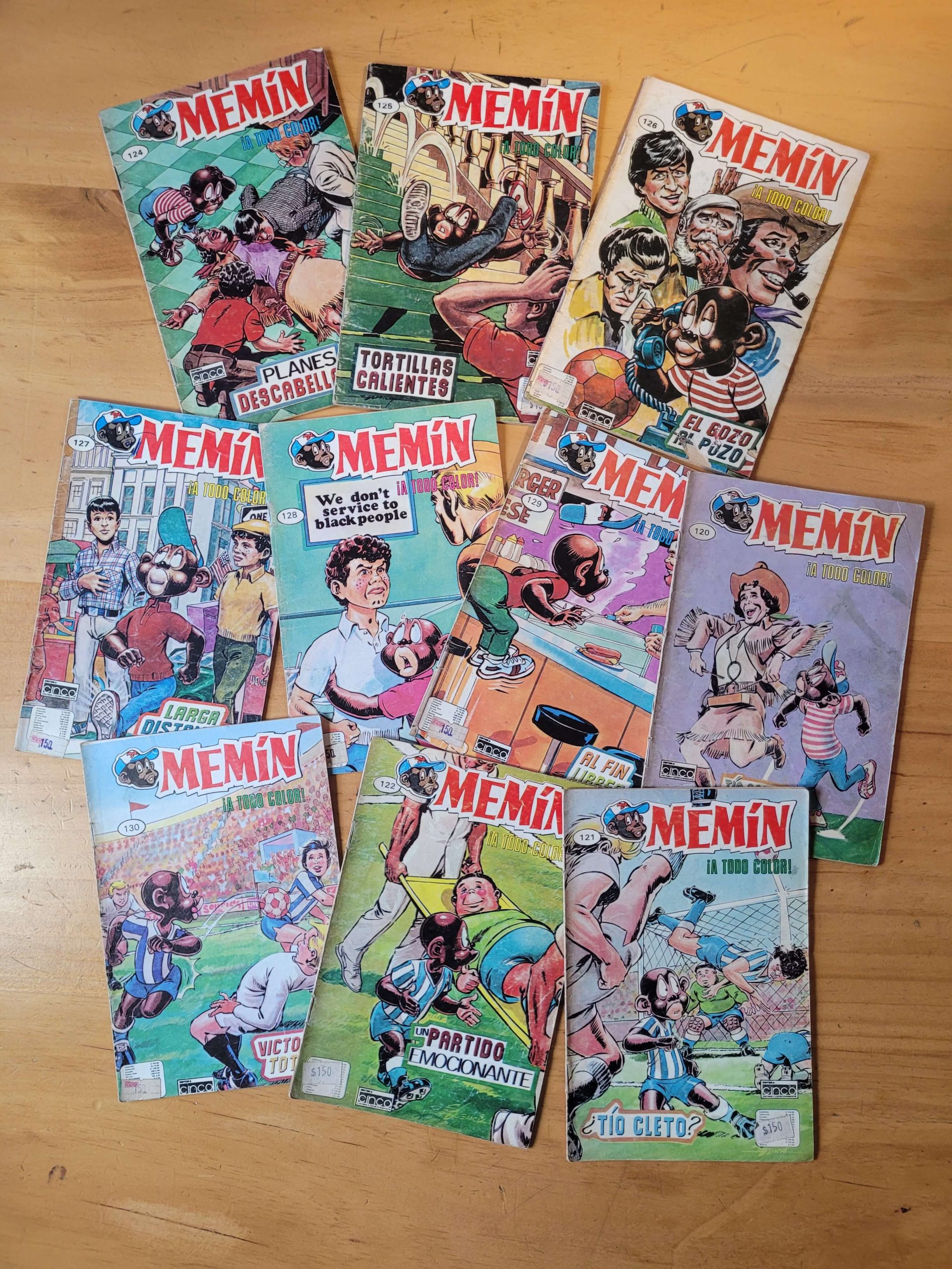 Pack revista MEMIN PINGUIN años 80s (x10)
