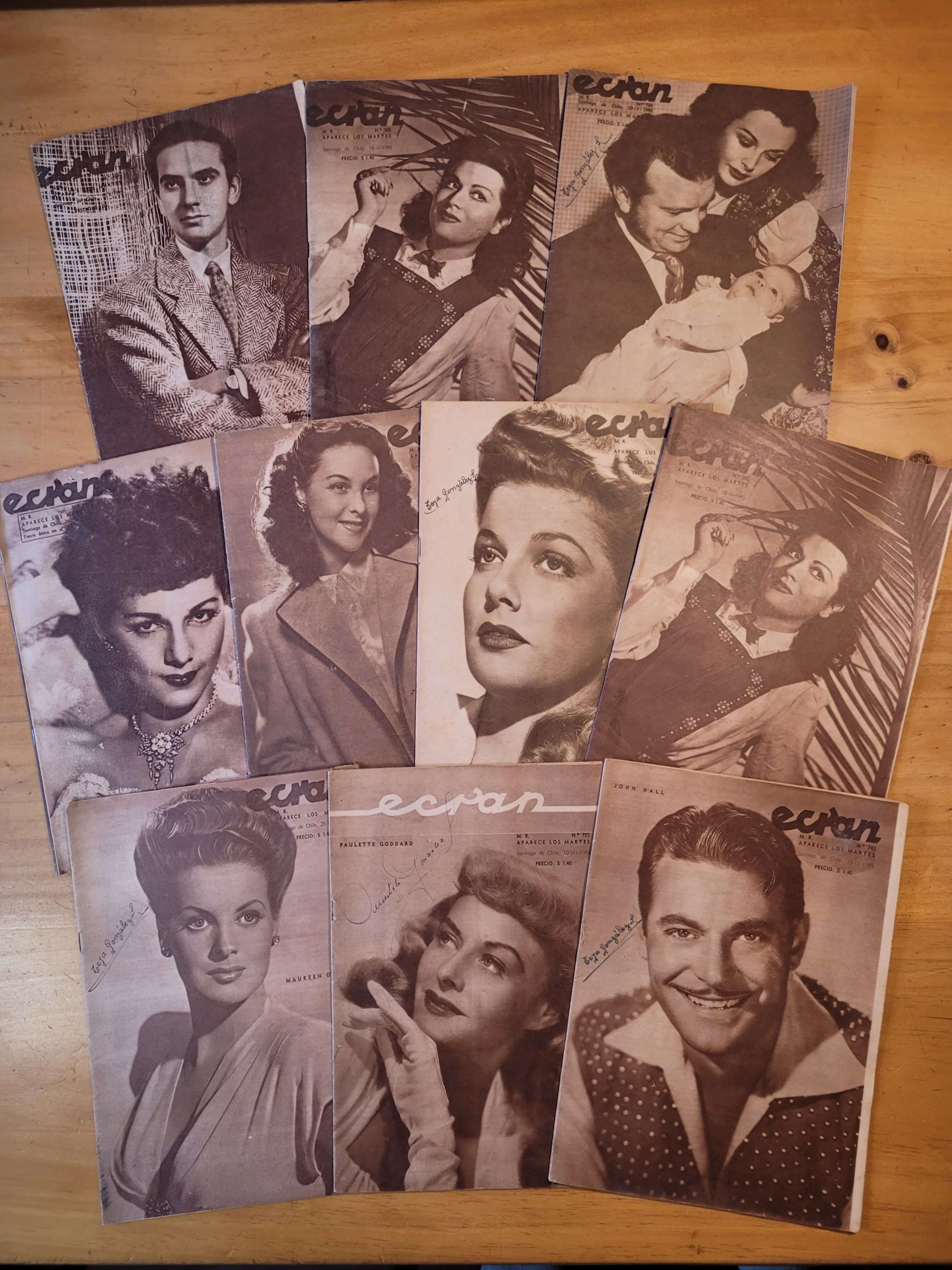 Pack ECRAN, años 40s (x10)