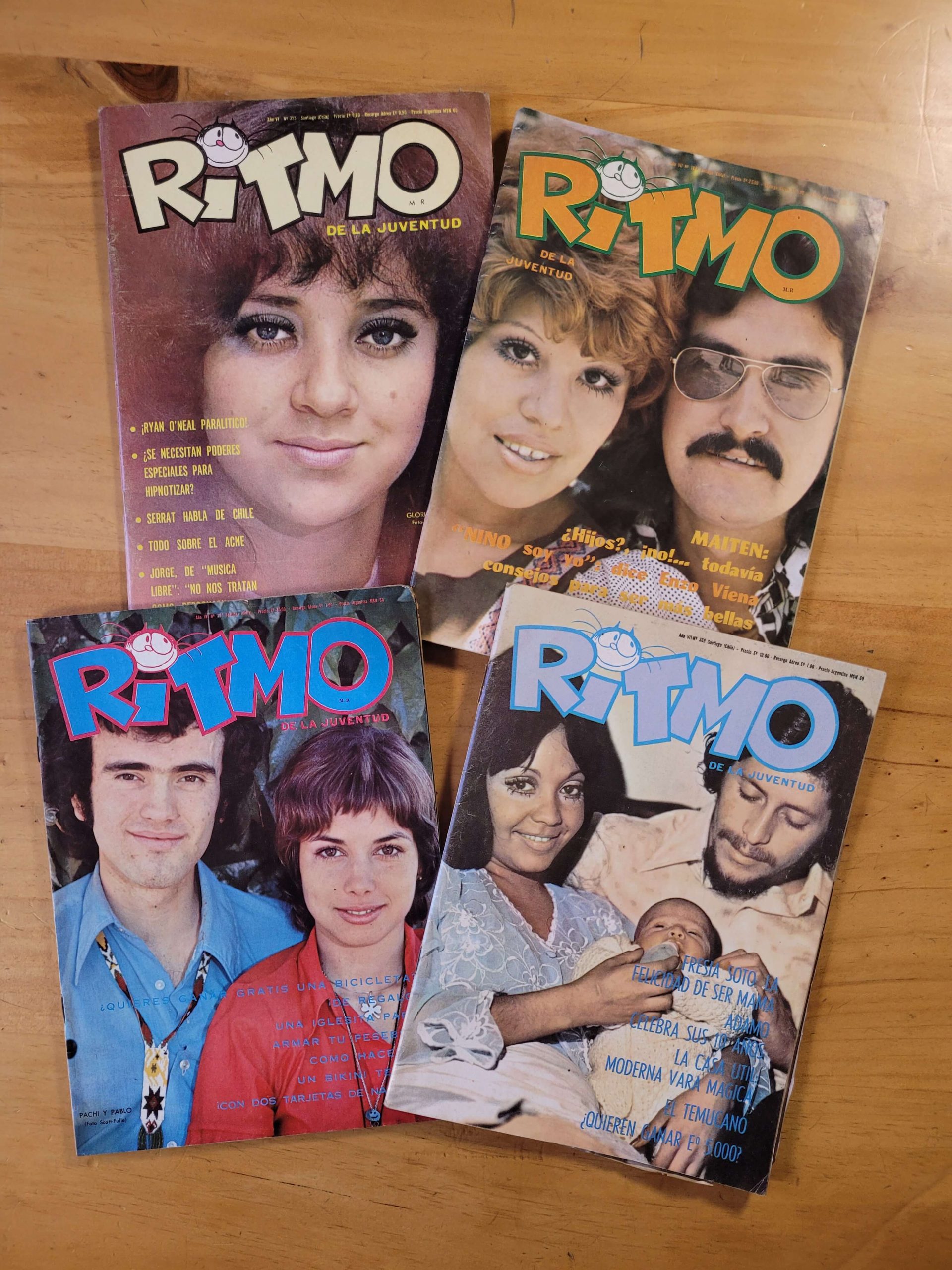 Pack RITMO mediados de los 70s (x4)