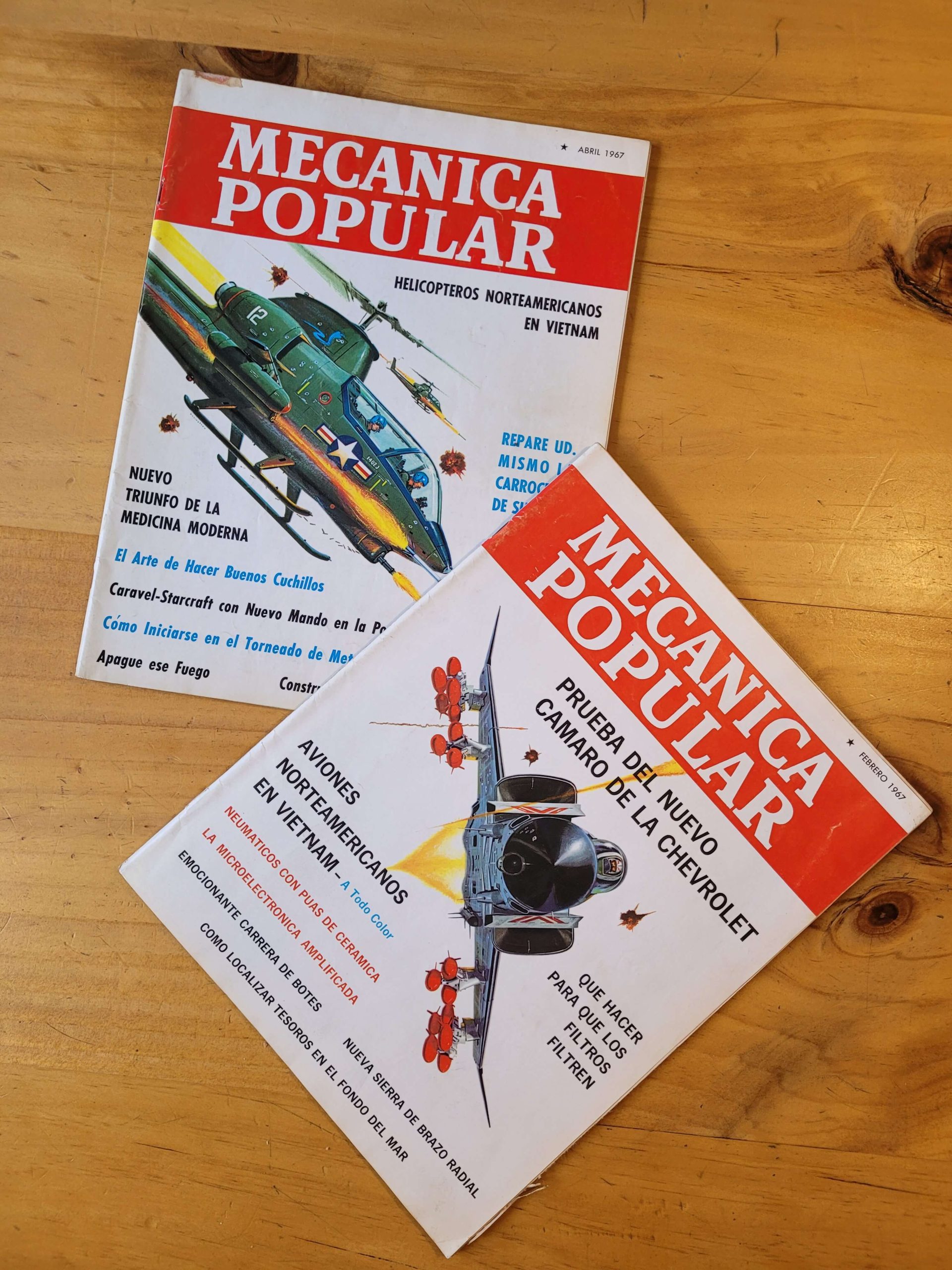 Pack MECANICA POPULAR, años 60s (x2)