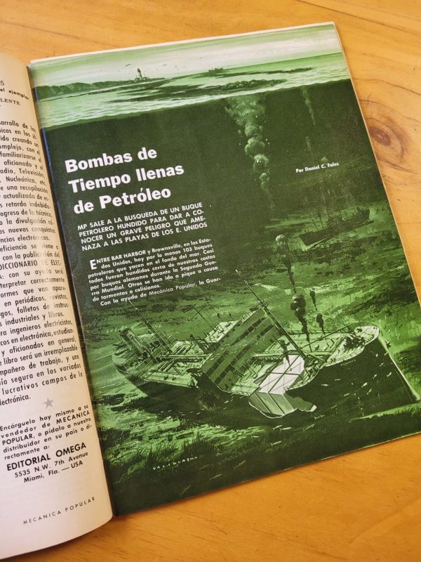 Pack n°2 MECANICA POPULAR, años 60s (x4)