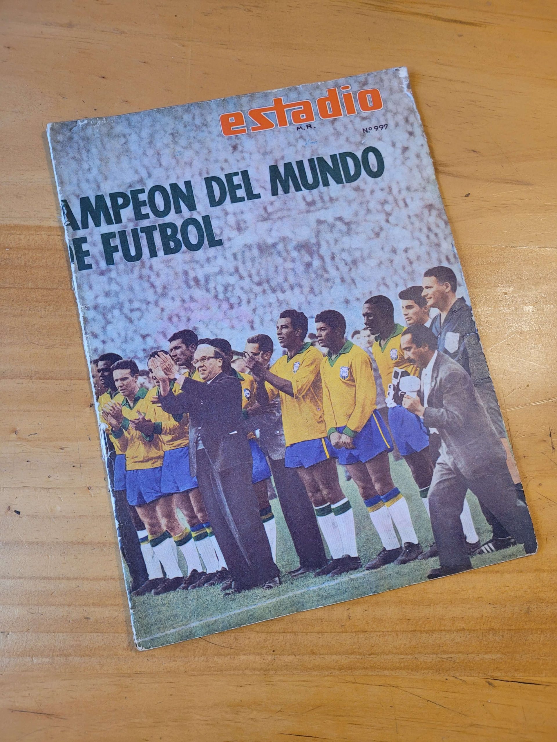 Revista ESTADIO especial Brasil campeón mundial Chile 62
