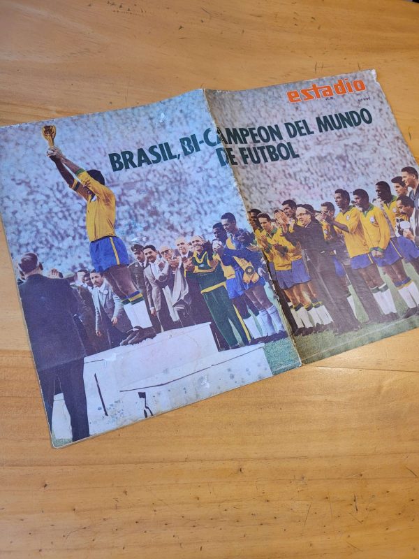 Revista ESTADIO especial Brasil campeón mundial Chile 62