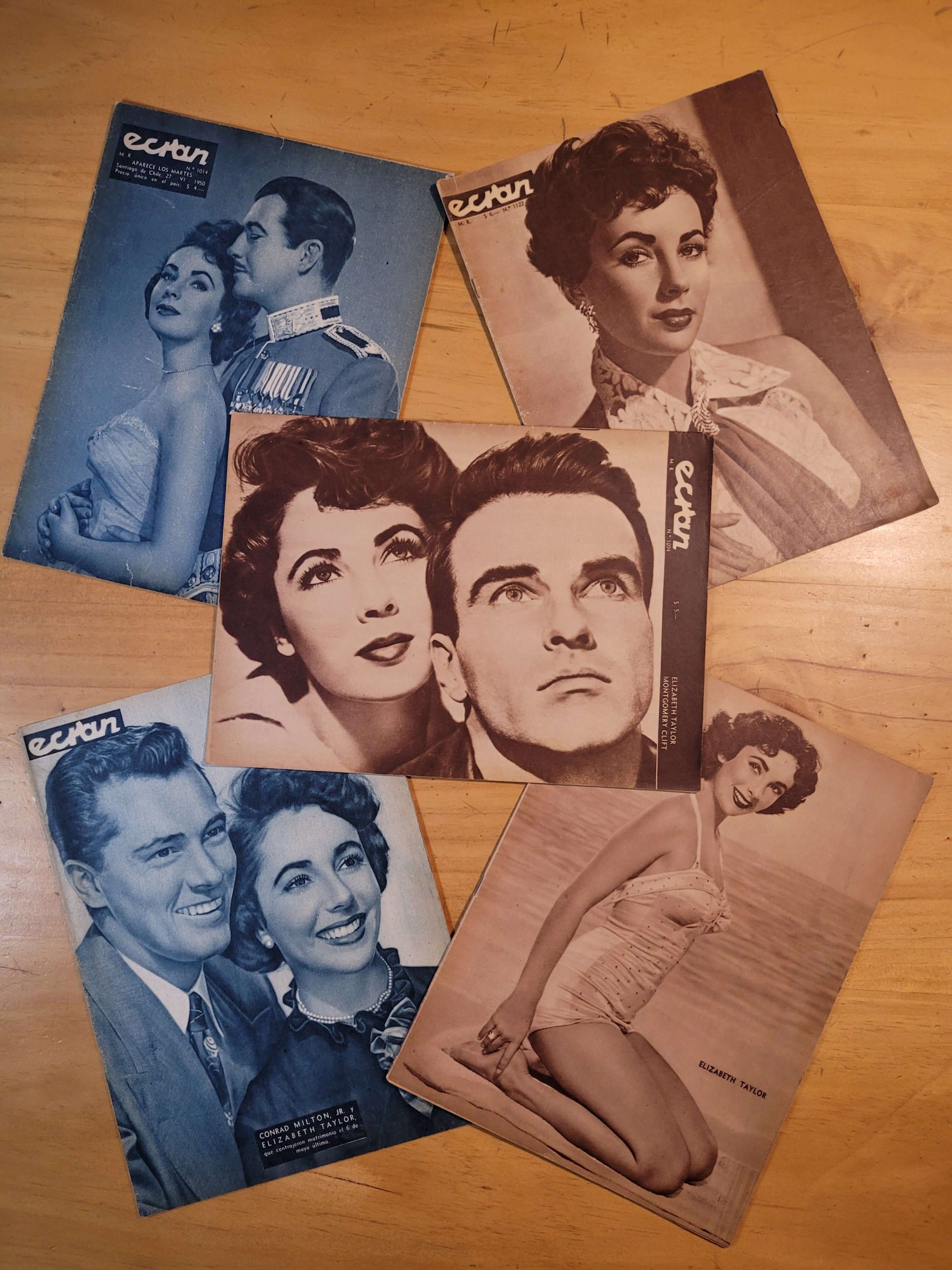 Pack ECRAN -Elizabeth Taylor- 40s y 50s (x4)