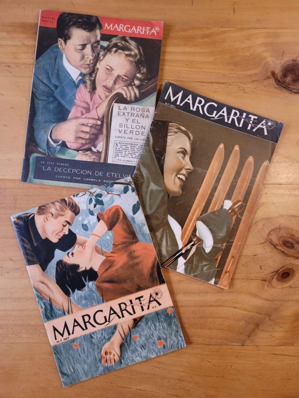 Pack n°1 revista Margarita años 50s (x3)