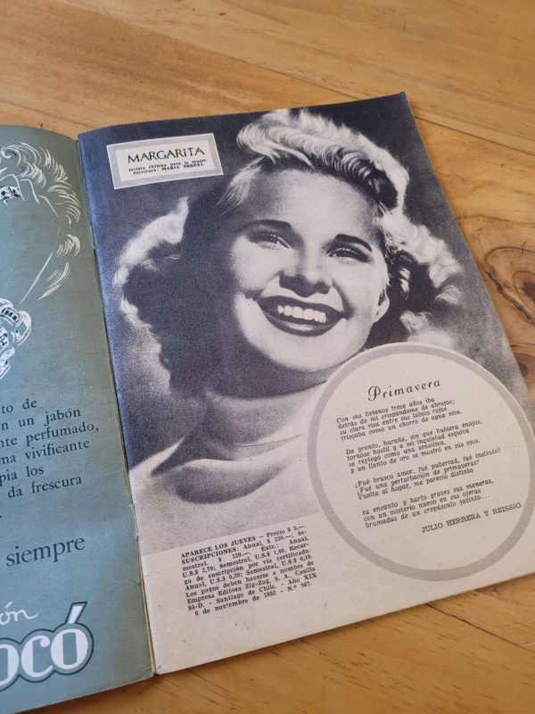 Pack n°1 revista Margarita años 50s (x3)
