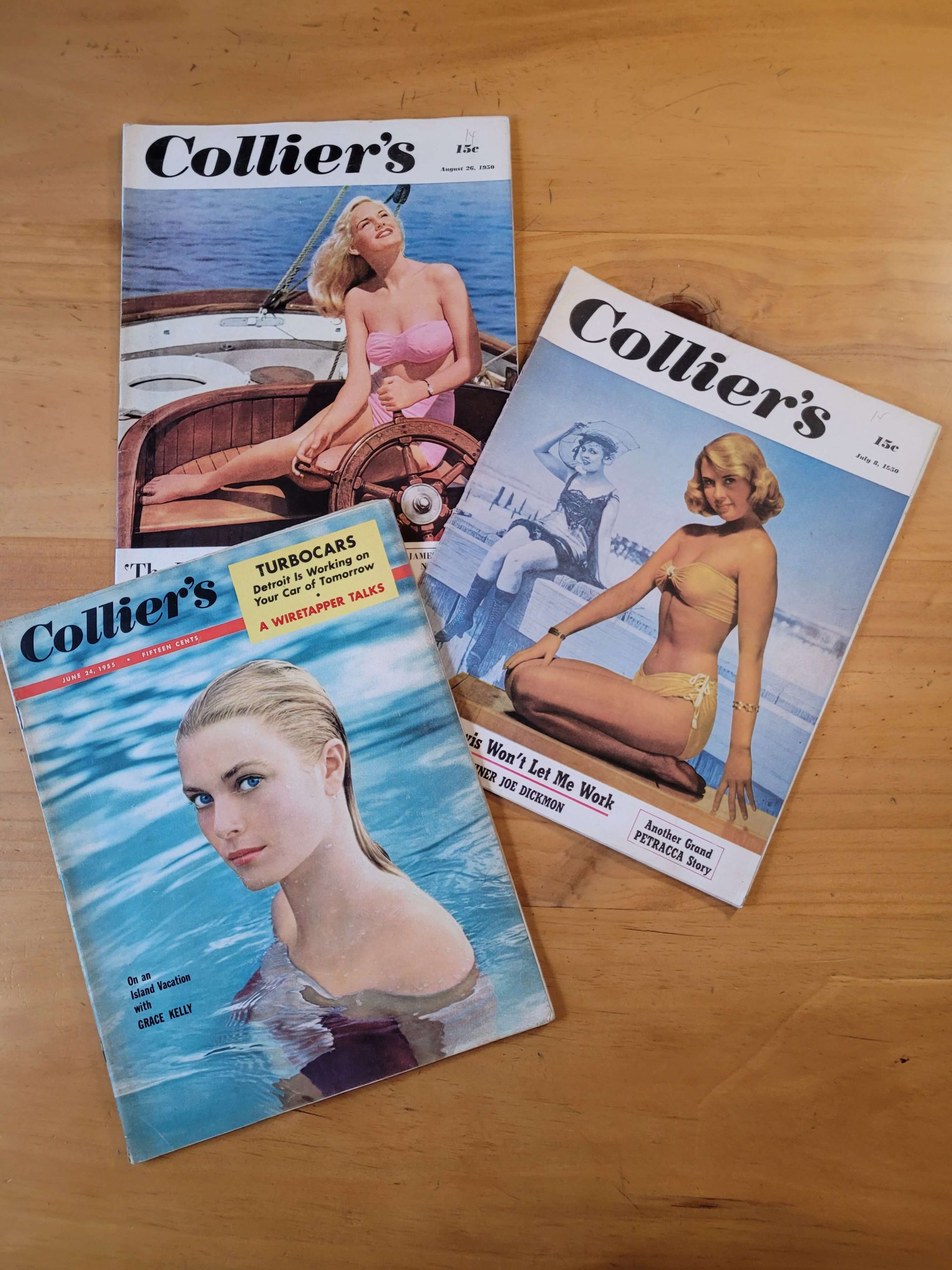 Pack revista COLLIER´S, años 50s (x3)