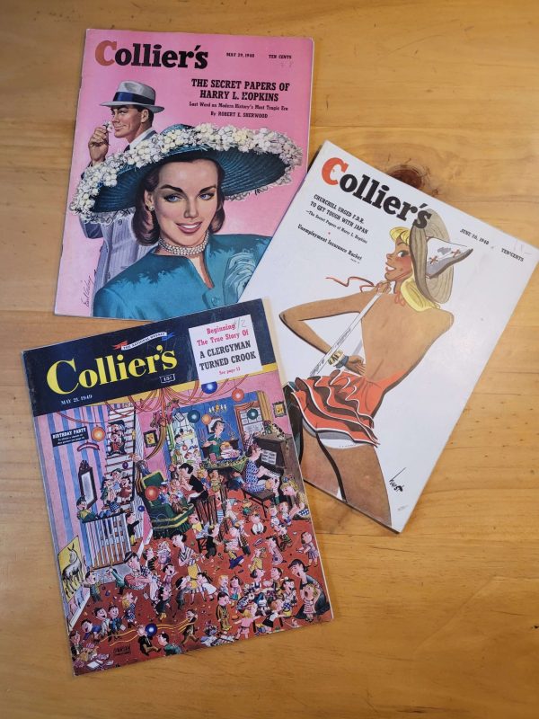 Pack revista COLLIER´S años 40s (x3)