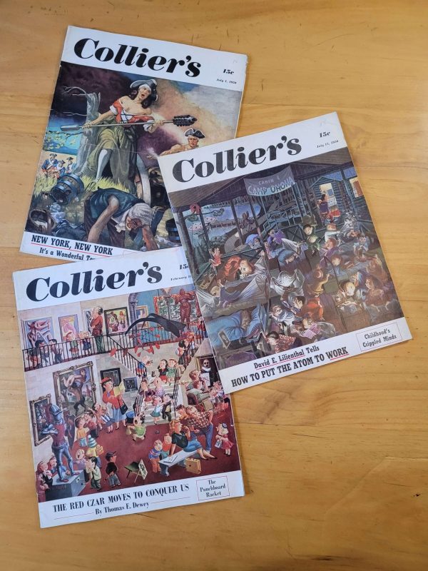 Pack revista COLLIER´S años 50s (x3)