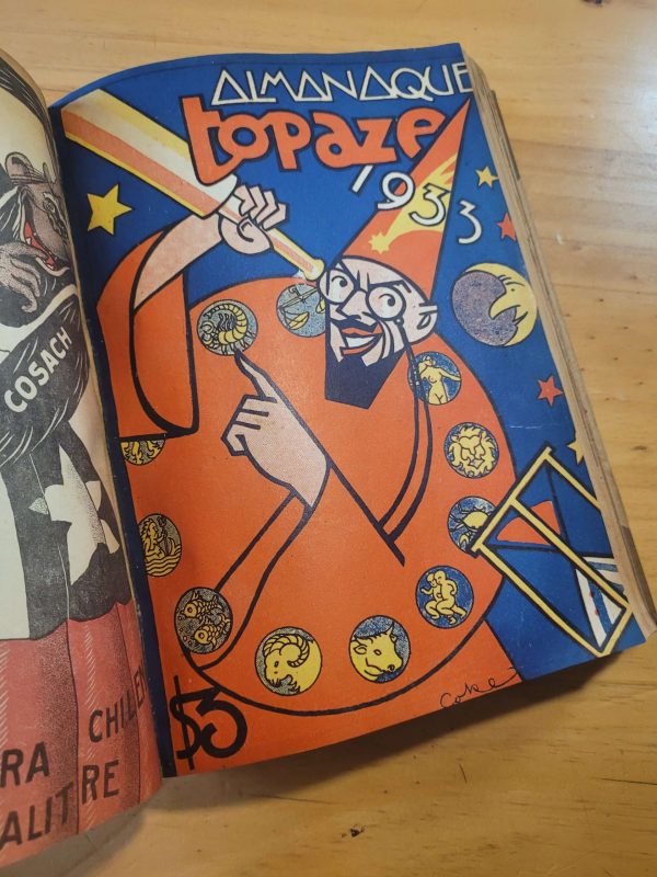 Empaste TOPAZE 2do año -43 revistas- (1932-1933)