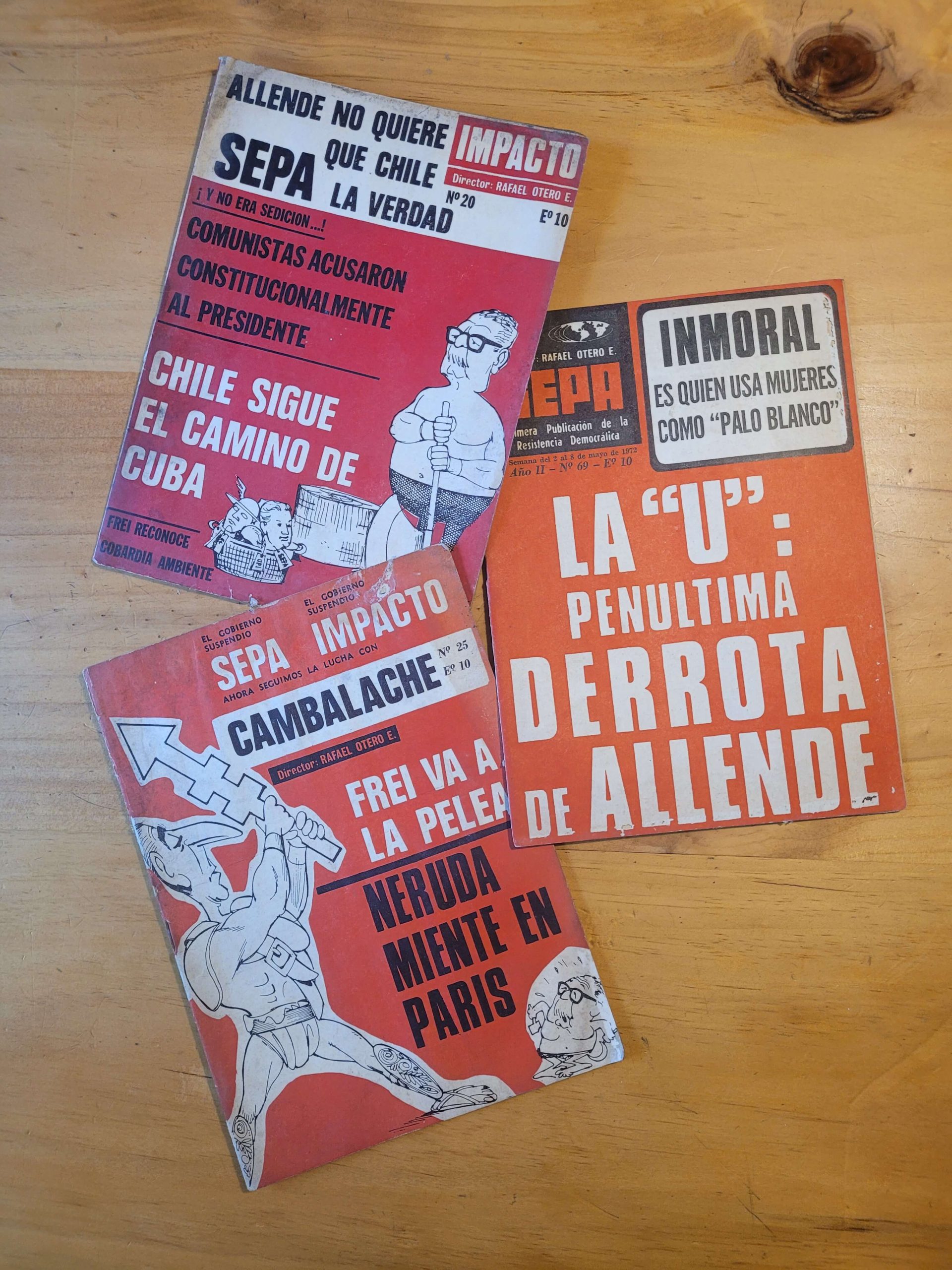 Pack SEPA -Periodo de la Unidad Popular- (x3)