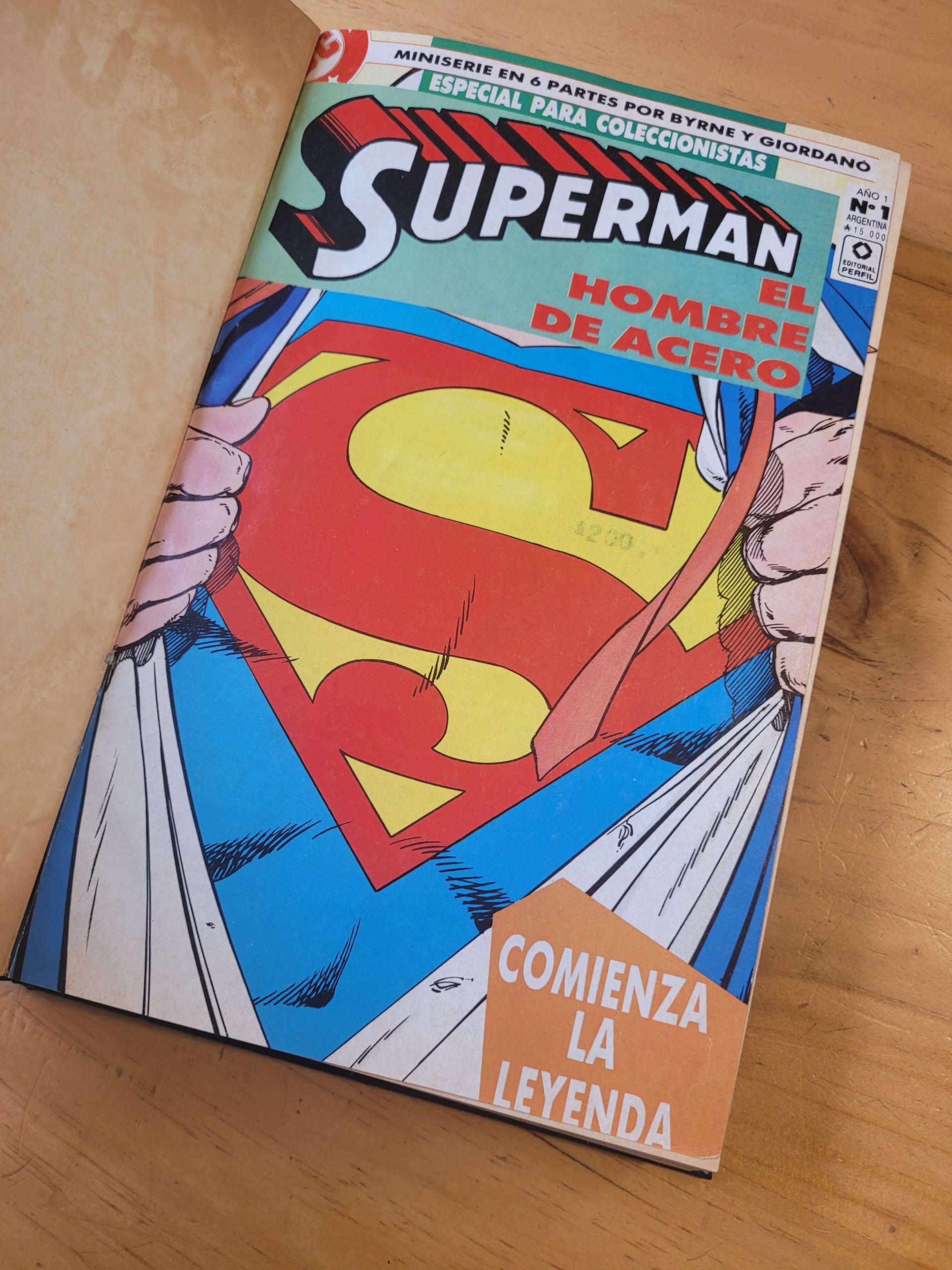Empaste SUPERMAN -DC- Primeros 12 números + SUPERMAN Novaro- (13 revistas)