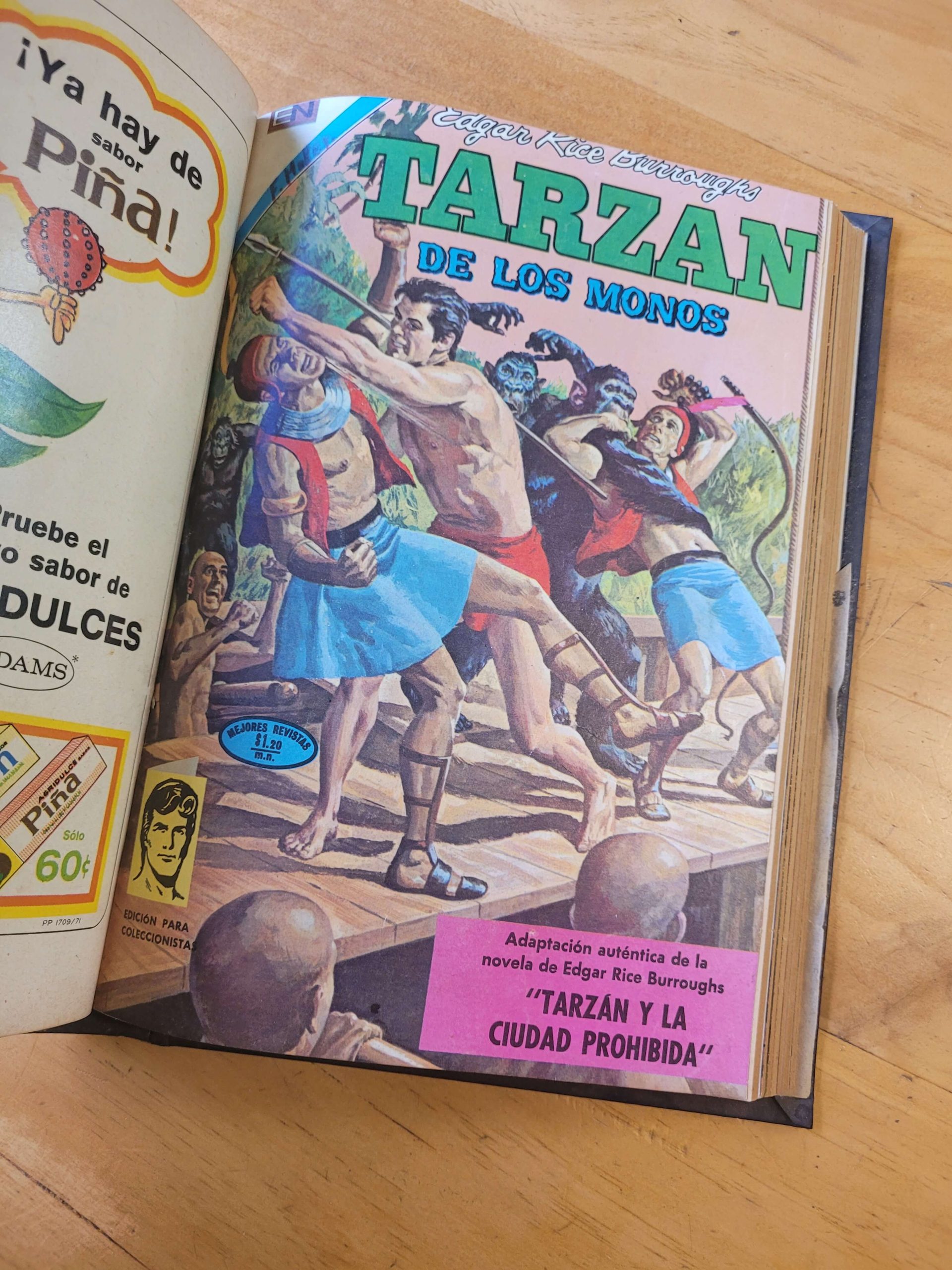 Empaste revista TARZAN años 70s (x17)