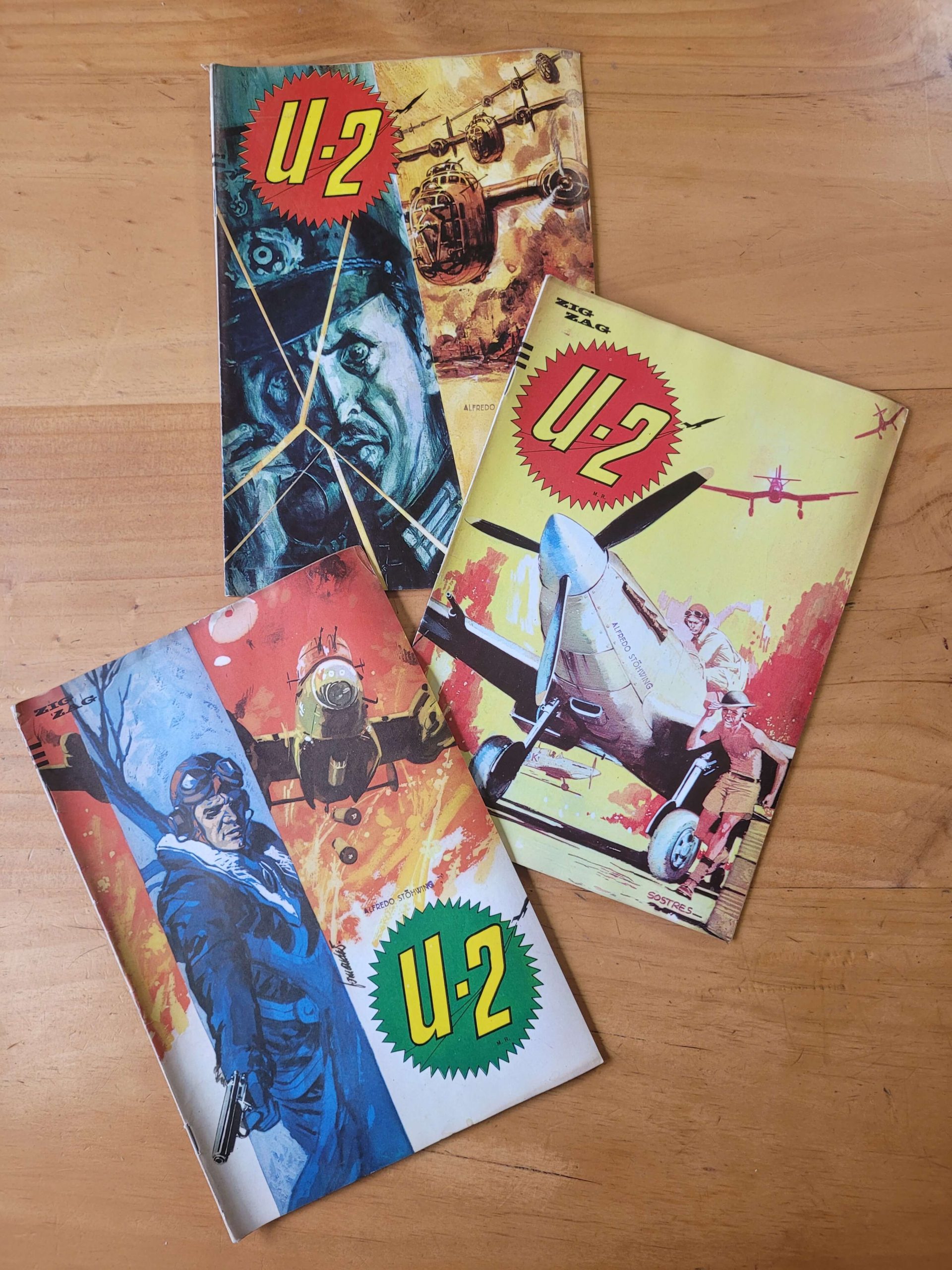 Pack n°1 revista U2, años 60s (x3)
