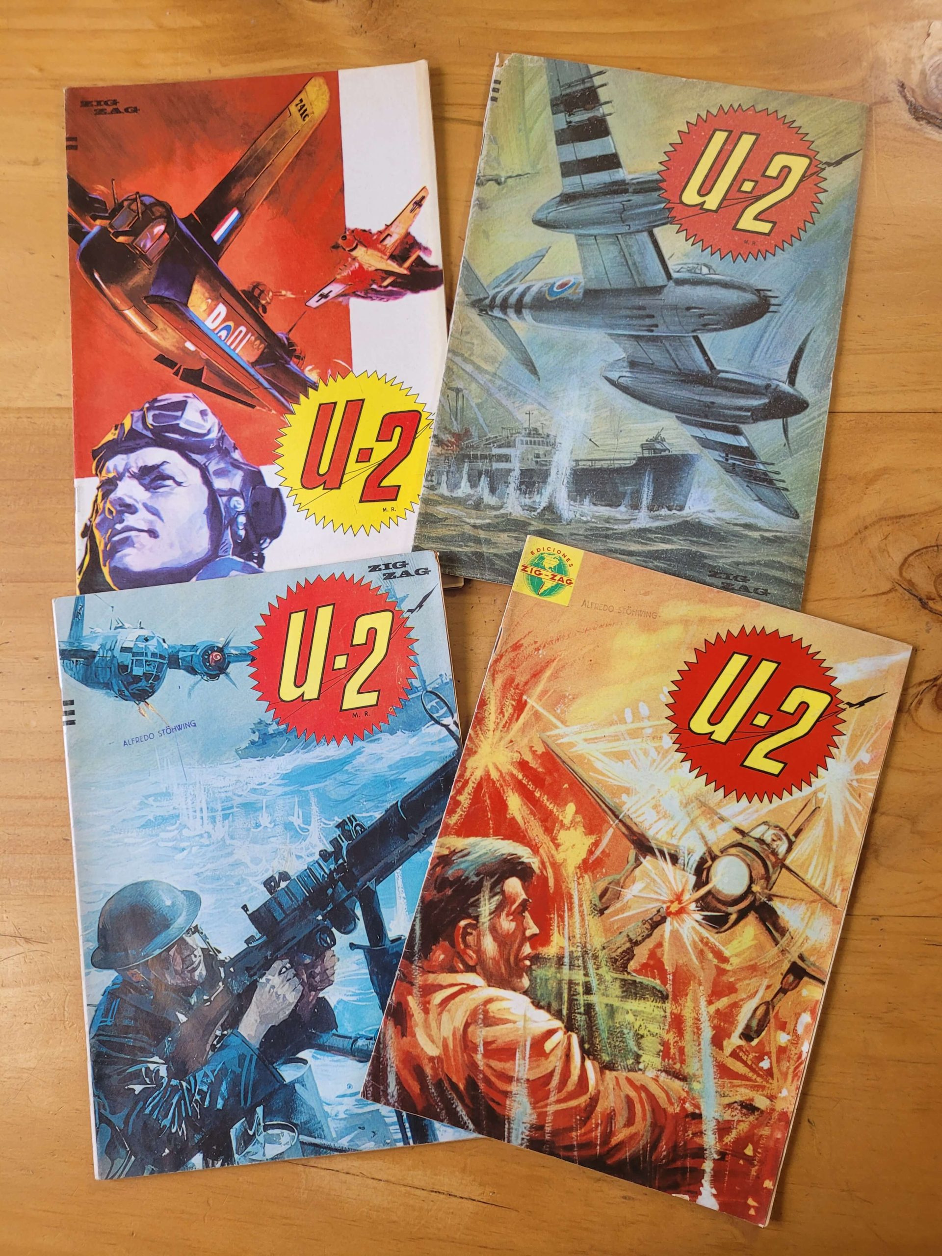 Pack n°2 revista U2, años 60s (x4)
