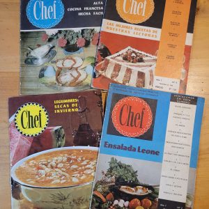 Pack revista CHEF 60s (x4)