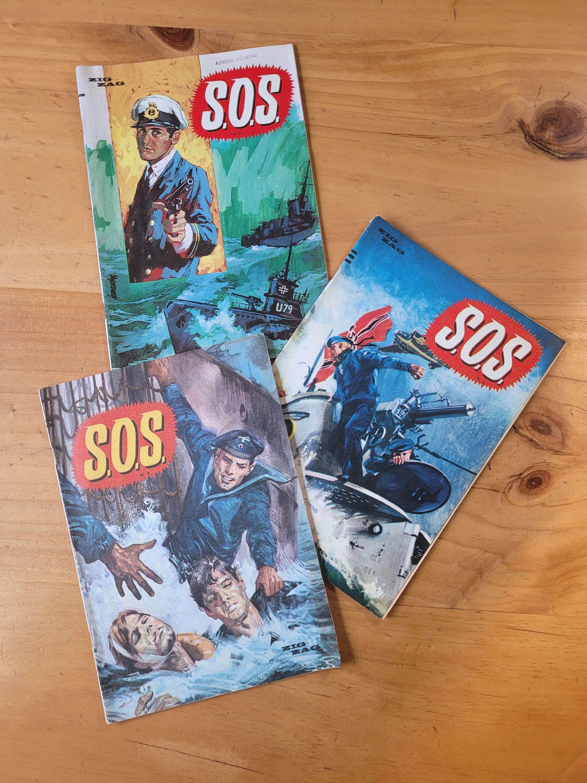 Pack revistas S.O.S., (x3)