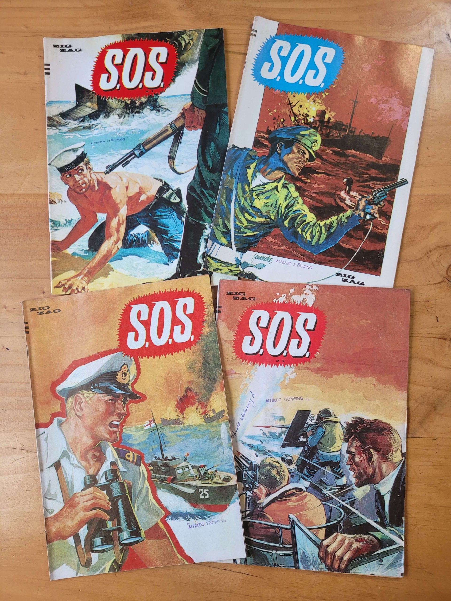 Pack revistas S.O.S. (x4)